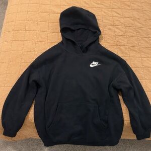 Nike Boys Black Hoodie – Size Large